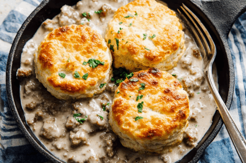 Biscuits and Sausage Gravy