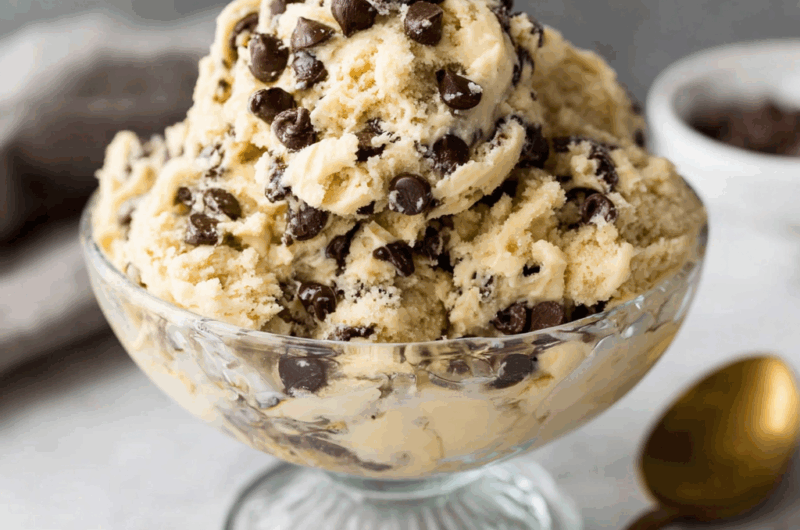 Edible Chocolate Chip Cookie Dough Recipe