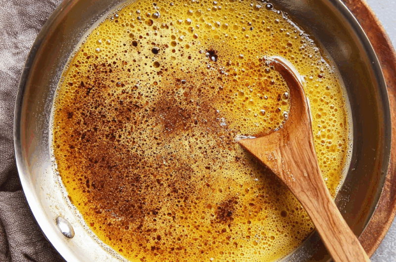 How to Brown Butter (Beurre Noisette)