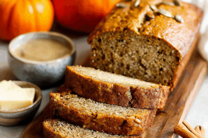 Pumpkin Banana Bread